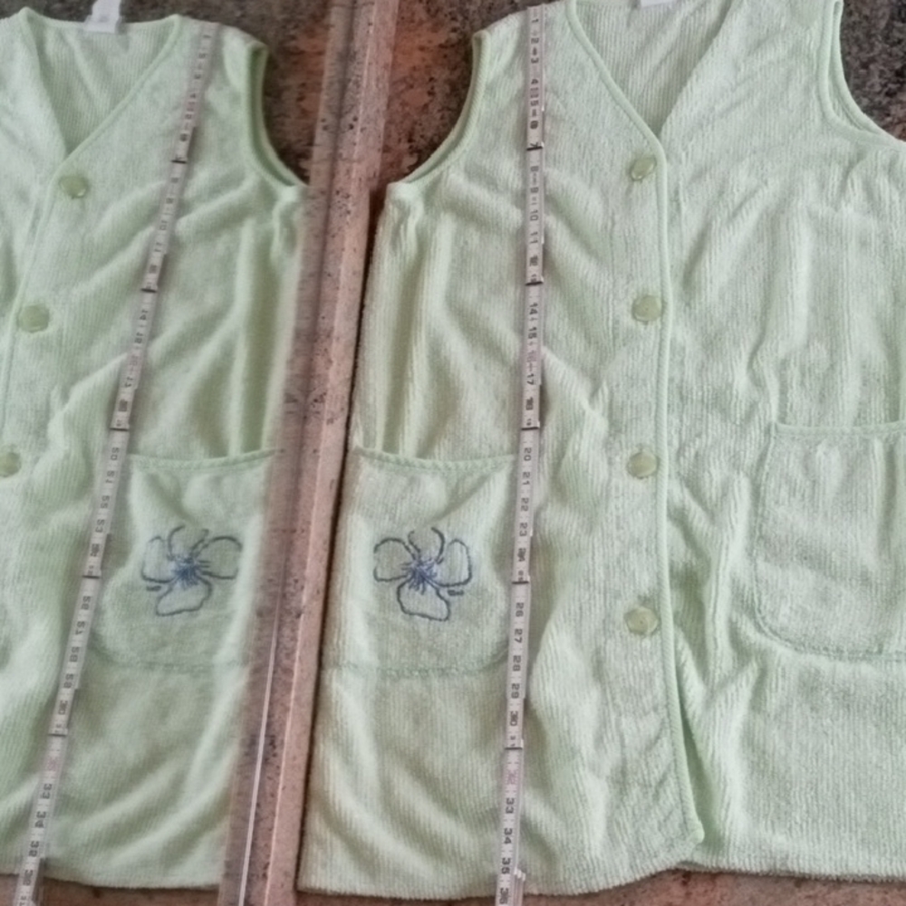 Down Under - Mint Green Sleeveless Robe Size Small.